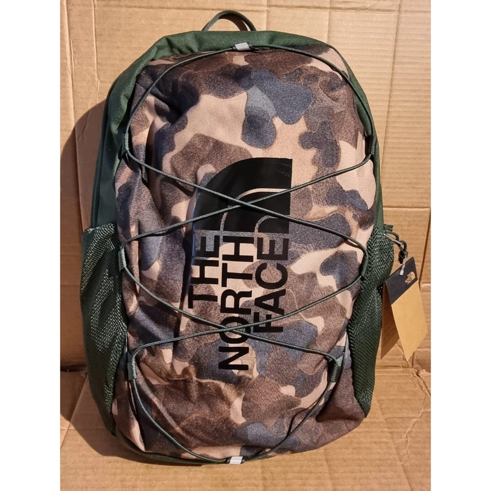 The North Face Youth Court Jester Backpack Camo Utility Brown Green NF0A52VYOS